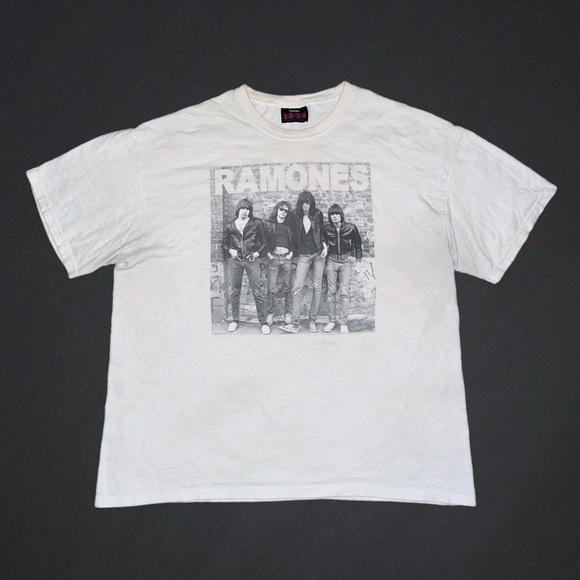 Vintage 2000’s Ramones Lineup Punk Rock Band T-Shirt - Picture 1 of 7